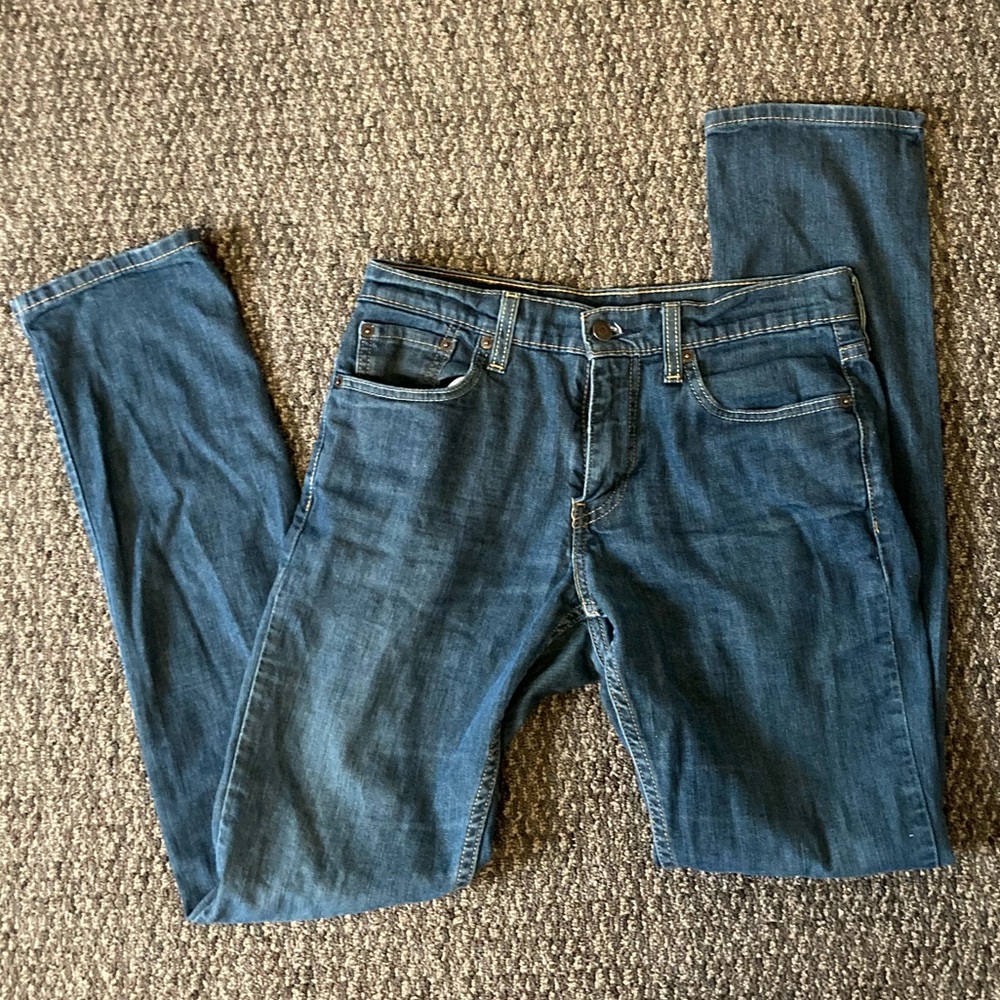 Levi's 511 30x34 Dark Wash Denim Jeans